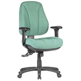 ST Molta Fabric Upholstered Ergonomic Task Chair with Arms