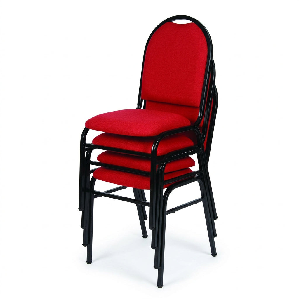 MA Montage Extra Fabric or Vinyl Upholstered Stackable Multi Use Chair
