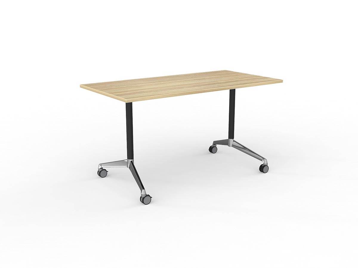 OL Modulus Castor Leg Meeting Table – Oak Top