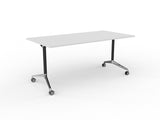 OL Modulus Castor Leg Meeting Table - White Top