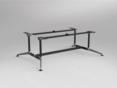 OL Modulus Twin Post Single Span Meeting Table Frame