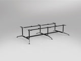 OL Modulus Meeting Table Frame Double Span Construction