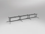 OL Modulus Meeting Table Twin Post Triple Span Frame