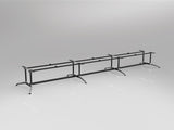 OL Modulus Meeting Table Twin Post Triple Span Frame