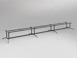 OL Modulus Meeting Table Twin Post Triple Span Frame