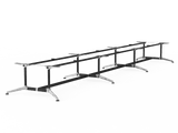 OL Modulus Meeting Table Twin Post Triple Span Frame