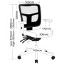ST Multi Mesh Low Back Multi Shift Ergonomic Chair