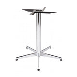 MA Centre Metal Pedestal 5 Star Base Square Table