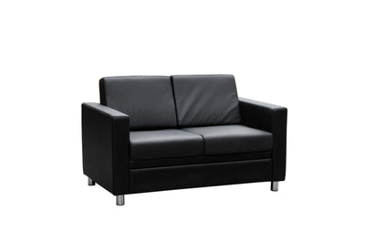 GP Marcus Lounge 2 Seater in Black