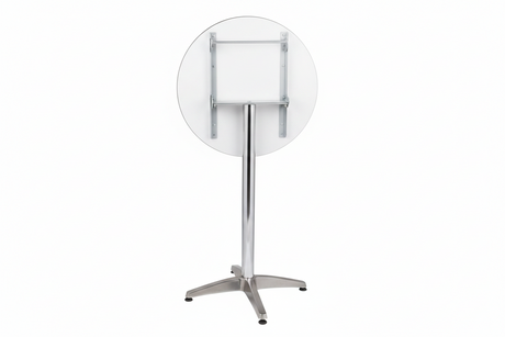 MA Aluminium Top Round Nesting & Folding Café Table