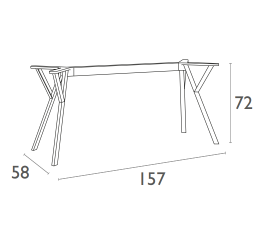 FL Max 180 Hospitality Outdoor Dining Table