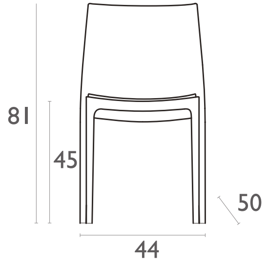 FL 5 Piece Hospitality Square Folding Dining Table & Maya Chair Set