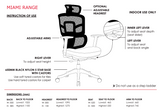 ST Miami Mesh Back Executive Chair with Headrest