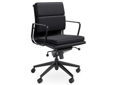 DD Milano Mid Back Task Chair â€“ All Black