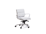 OL Mode PU Leather Upholstered Mid Back Boardroom Chair