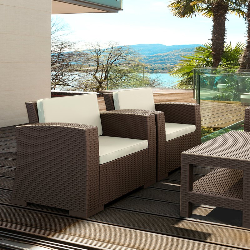 FL Monaco Hospitality Outdoor Lounge Armchair