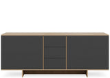 DD Guingamp 4 Door 3 Drawer Credenza Buffet