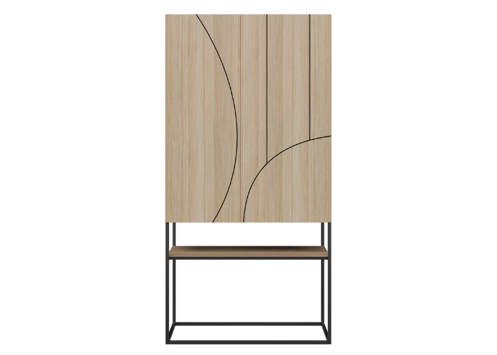 DD Nimbus 2 Door 3 Shelves Cupboard