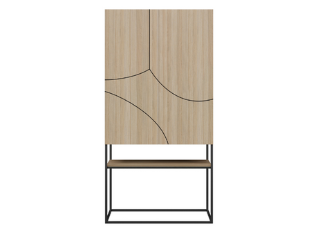 DD Nimbus 2 Door 3 Shelves Cupboard