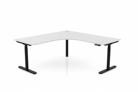 OL AgileMotion+ Triple Motor Round Leg Electric Height Adjustable 90°Workstation