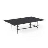 OL Arcos Marble Top Metal Base Rectangular Coffee Table