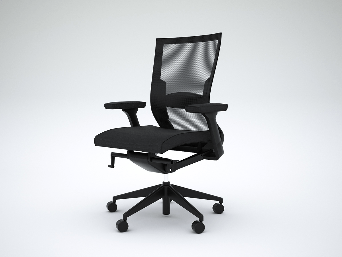 OL Balance Mesh Back Project Chair with Arms and Lumbar