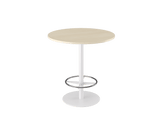 OL Metal Disc Base Round Bar Table