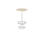 OL Metal Disc Base Round Bar Table