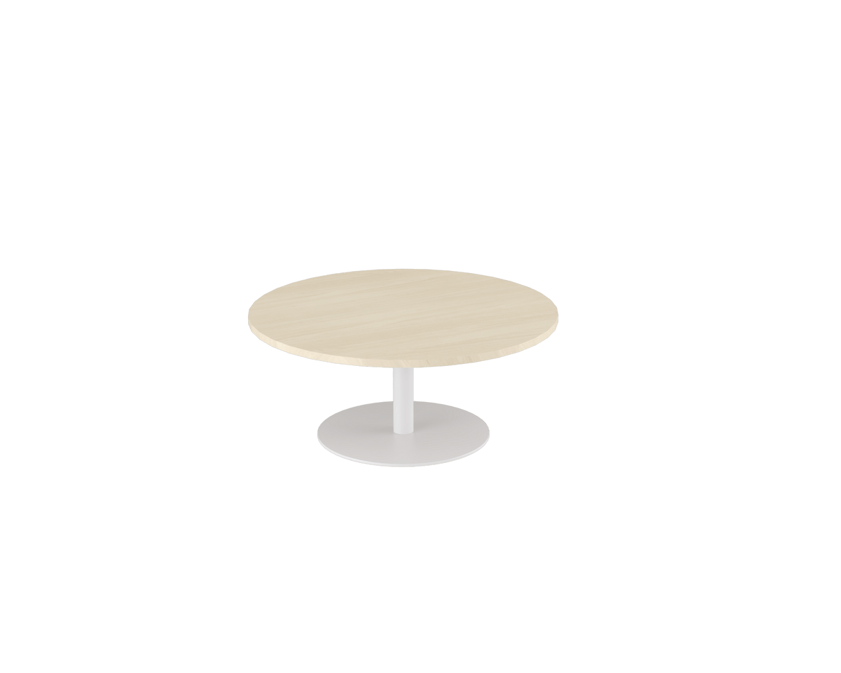OL Metal Disc Base Round Coffee Table