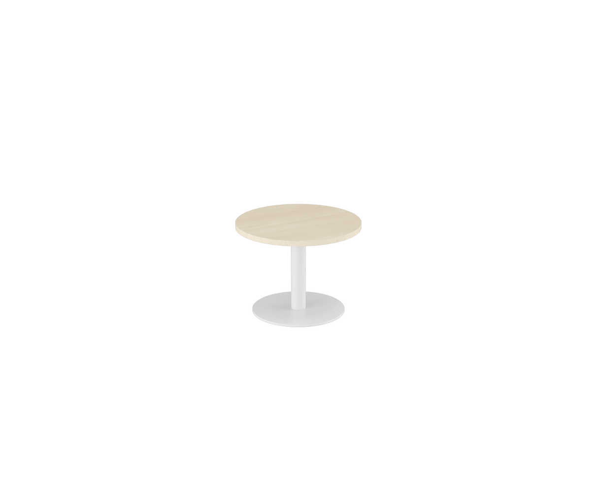 OL Metal Disc Base Round Coffee Table