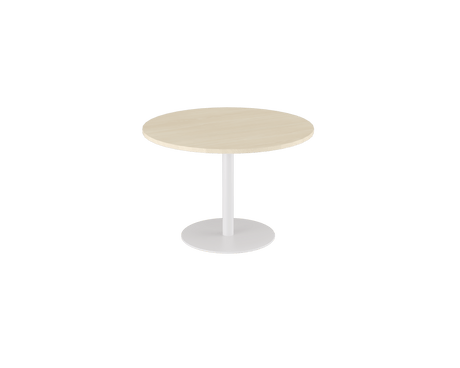 OL Metal Disc Base Round Meeting Table