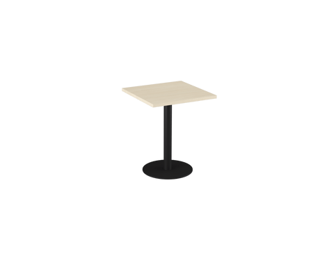 OL Metal Disc Base Square Meeting Table