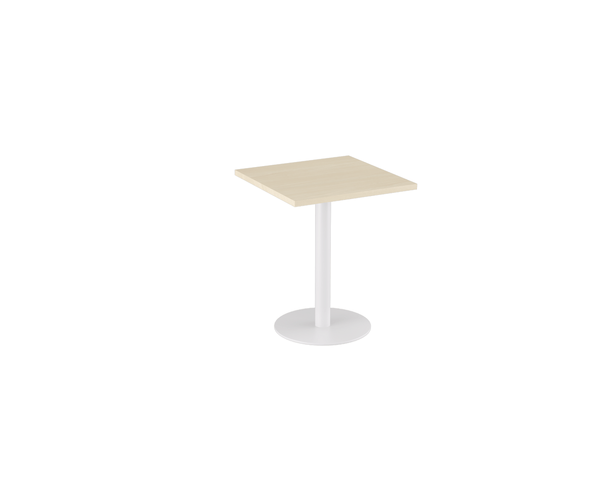 OL Metal Disc Base Square Meeting Table