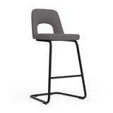 OL Elaro Fabric Upholstered Metal Leg Breakout High Chair