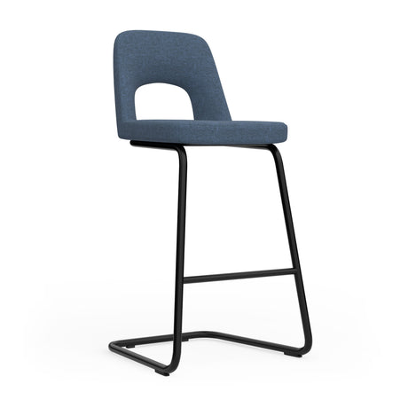 OL Elaro Fabric Upholstered Metal Leg Breakout High Chair