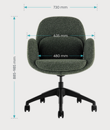 OL Fern Fabric Upholstered Boardroom Chair