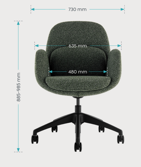 OL Fern Fabric Upholstered Boardroom Chair