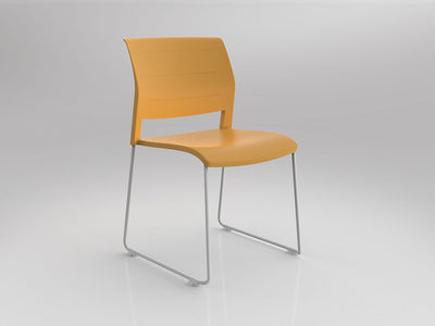 OL Game Sled Base Visitor Stacking Chair