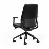 OL Hawthorne PU Upholstered Mid Back Executive Chair
