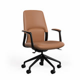 OL Hawthorne PU Upholstered Mid Back Executive Chair