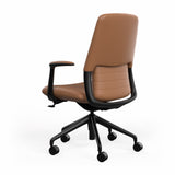 OL Hawthorne PU Upholstered Mid Back Executive Chair