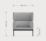 OL Isla Dual Tier 1 Seater Breakout Lounge