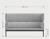 OL Isla Dual Tier 3 Seater Breakout Lounge