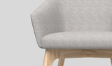 OL Mesa Fabric Upholstered Breakout Armchair