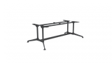 OL Modulus All Black Twin Post Single Span Meeting Table Frame