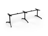 OL Modulus All Black Double Span Meeting Table Frame