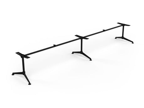 OL Modulus All Black Double Span Meeting Table Frame