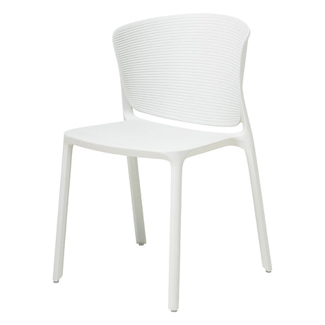 OL Ripple Hospitality Outdoor Stackable Chair