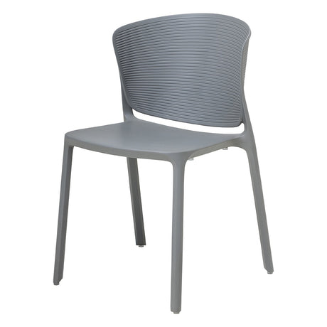 OL Ripple Hospitality Outdoor Stackable Chair