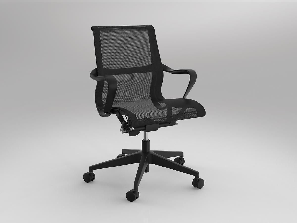 OL Scroll Mesh Back Boardroom Chair